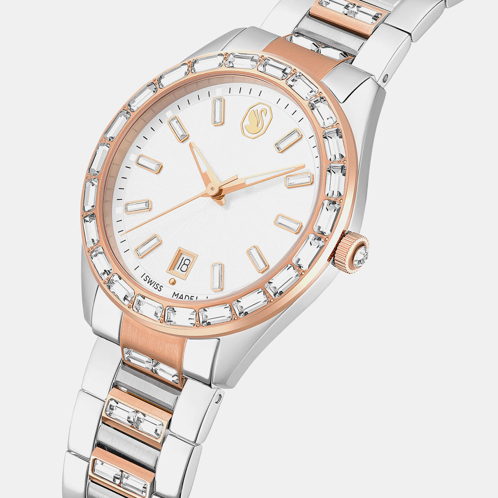 Matrix Women Quartz Silver Dial Analog Metal Watch 5734663