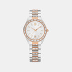 Matrix Women Quartz Silver Dial Analog Metal Watch 5734663