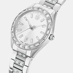 Matrix Women Quartz Silver Dial Analog Metal Watch 5734665
