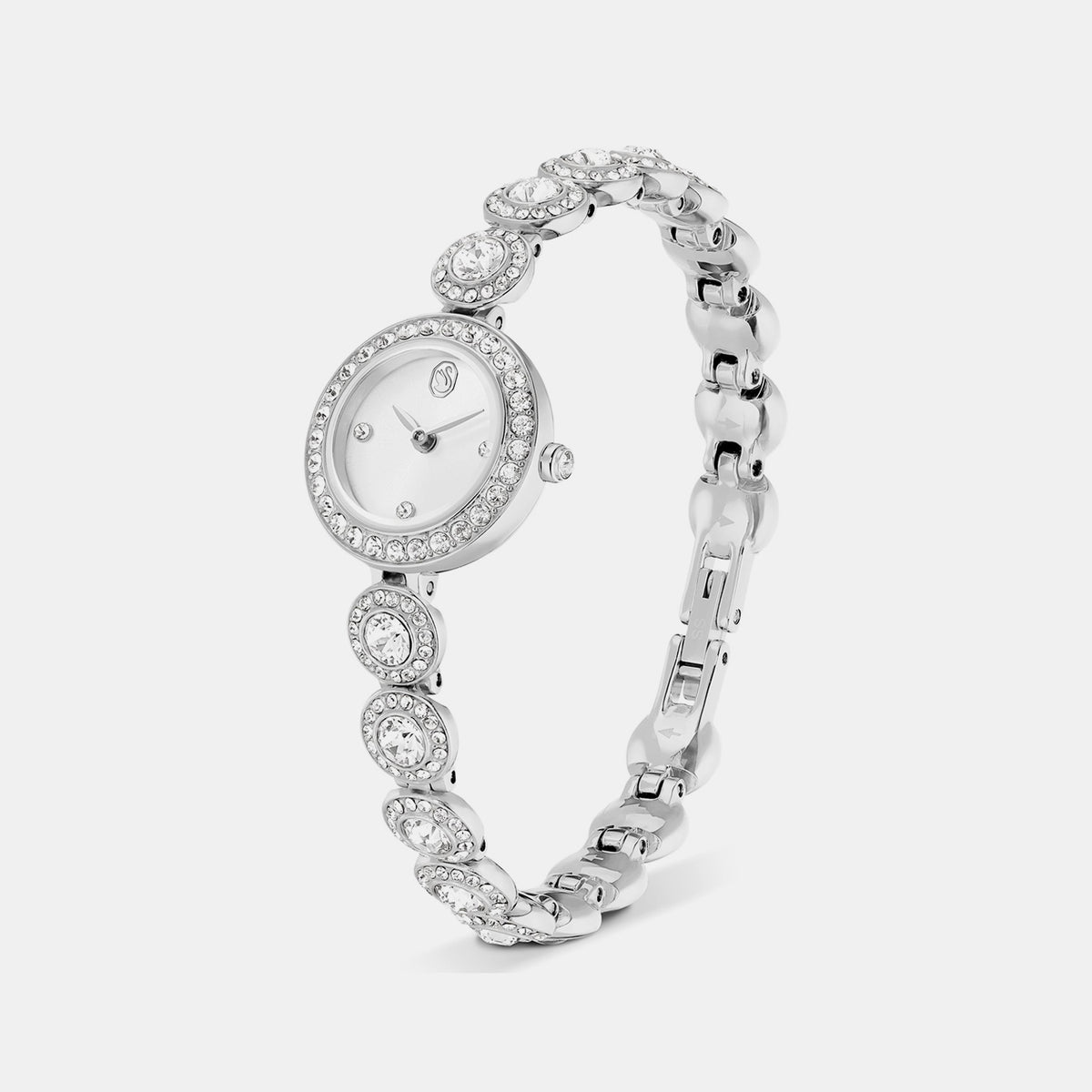 Una Angelic Women Quartz White Dial Analog Stainless Steel Watch 5737038