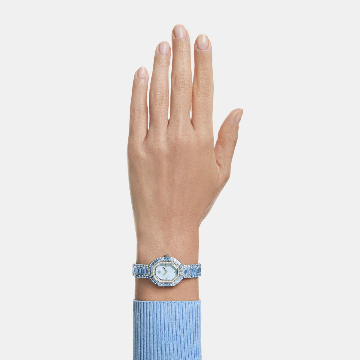Matrix Women Quartz Blue Dial Analog Stainless Steel Watch 5739632