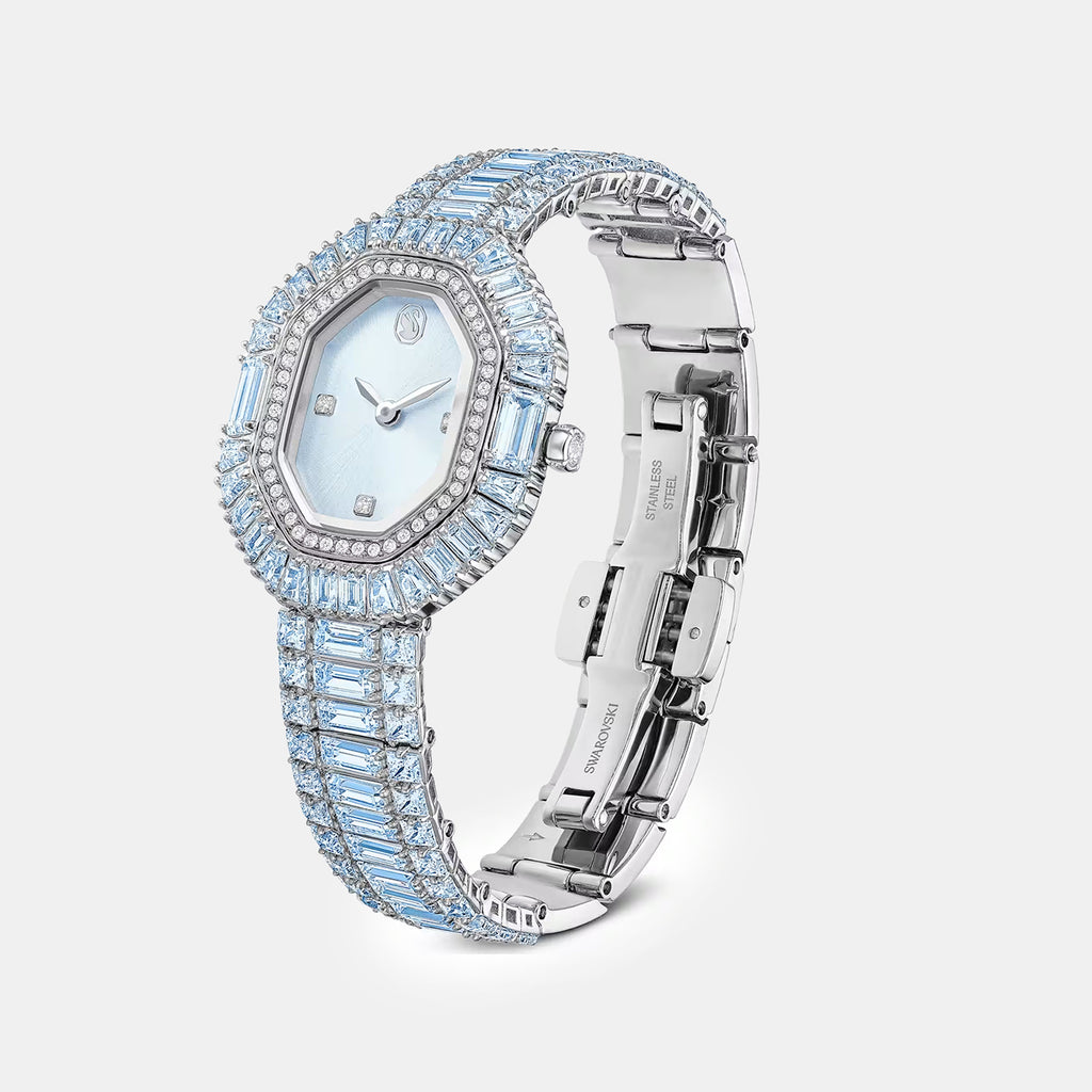 Matrix Women Quartz Blue Dial Analog Stainless Steel Watch 5739632