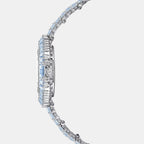 Matrix Women Quartz Blue Dial Analog Stainless Steel Watch 5739632