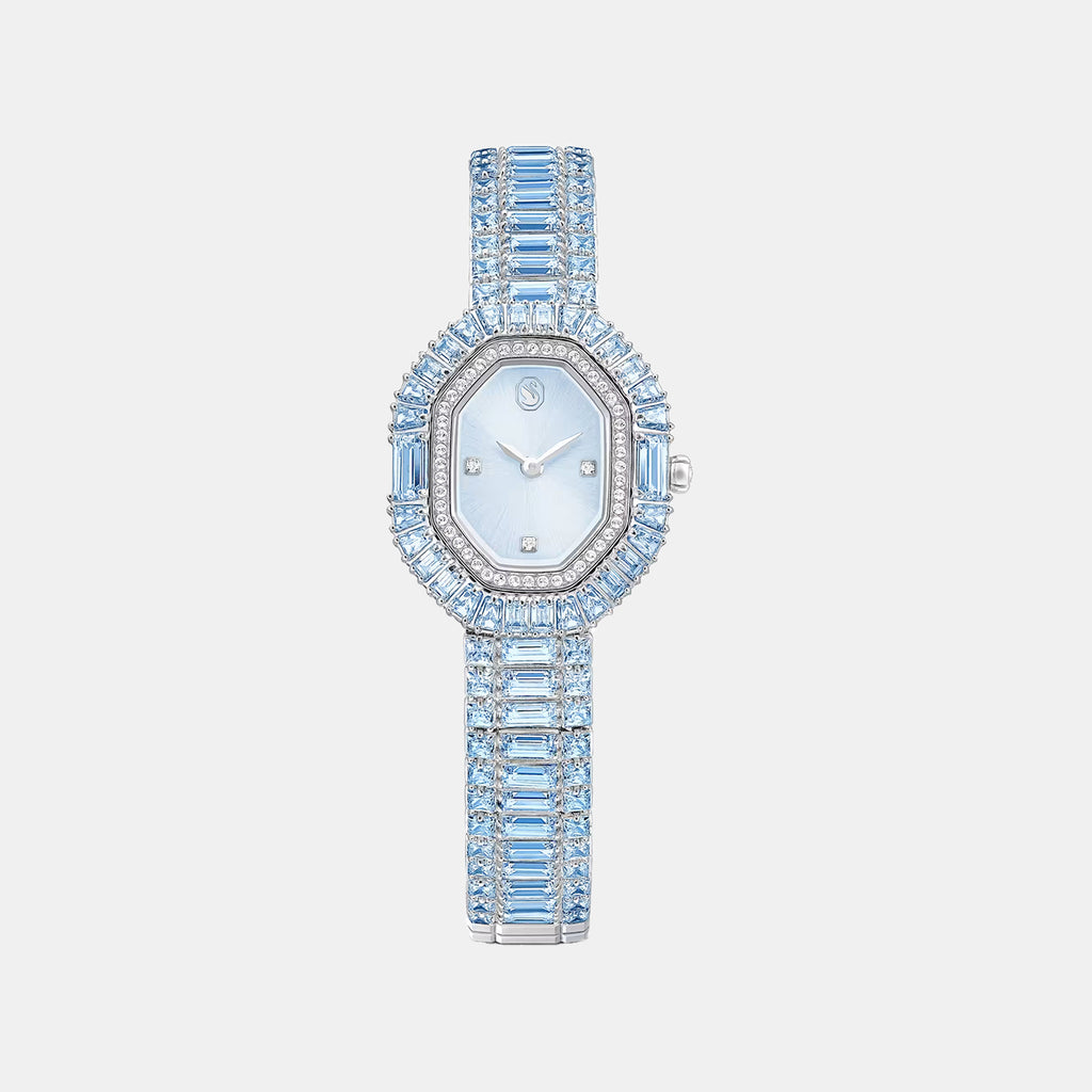 Matrix Women Quartz Blue Dial Analog Stainless Steel Watch 5739632