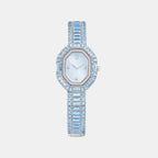 Matrix Women Quartz Blue Dial Analog Stainless Steel Watch 5739632