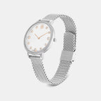 Clarica Women Quartz Silver Dial Analog Stainless Steel Watch 5740971