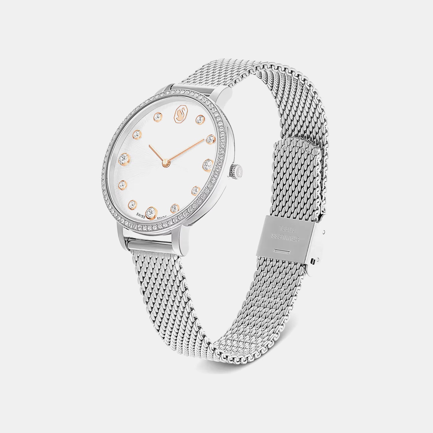 Clarica Women Quartz Silver Dial Analog Stainless Steel Watch 5740971