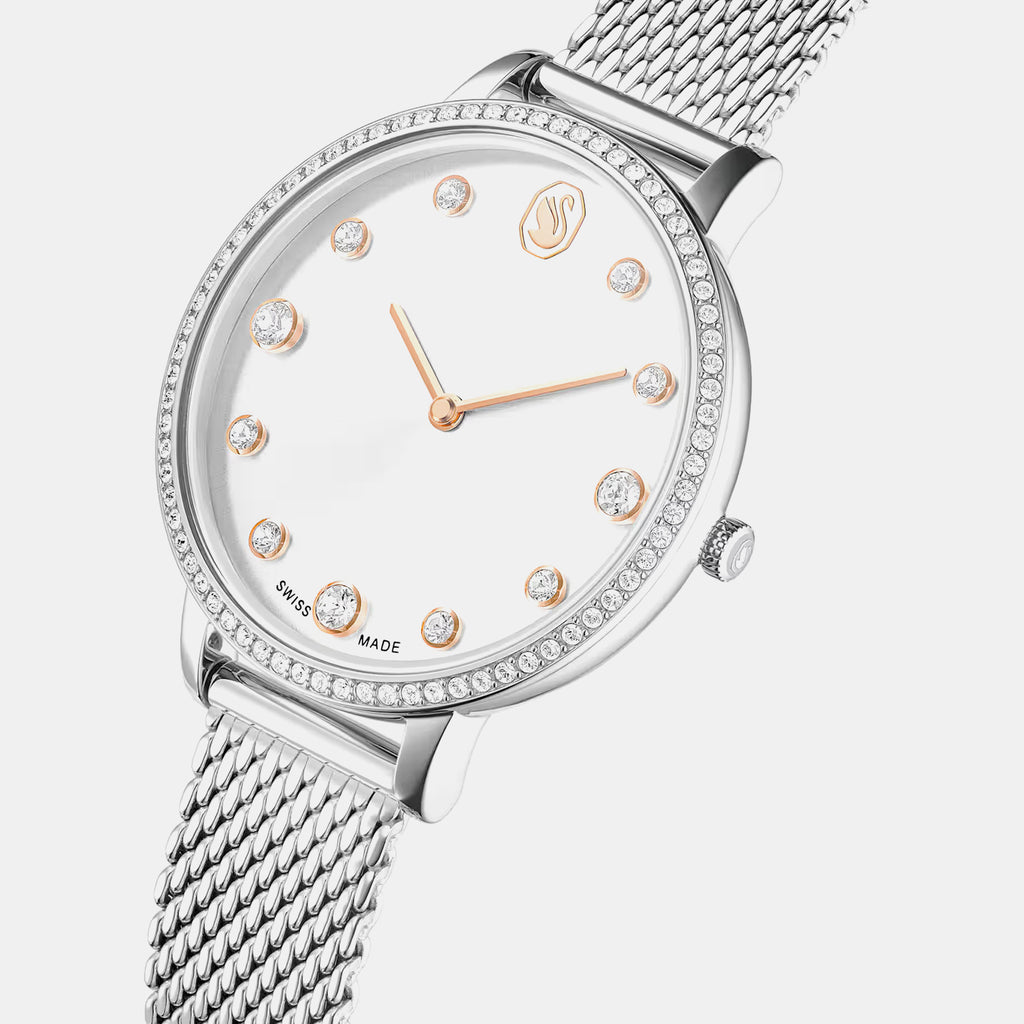 Clarica Women Quartz Silver Dial Analog Stainless Steel Watch 5740971