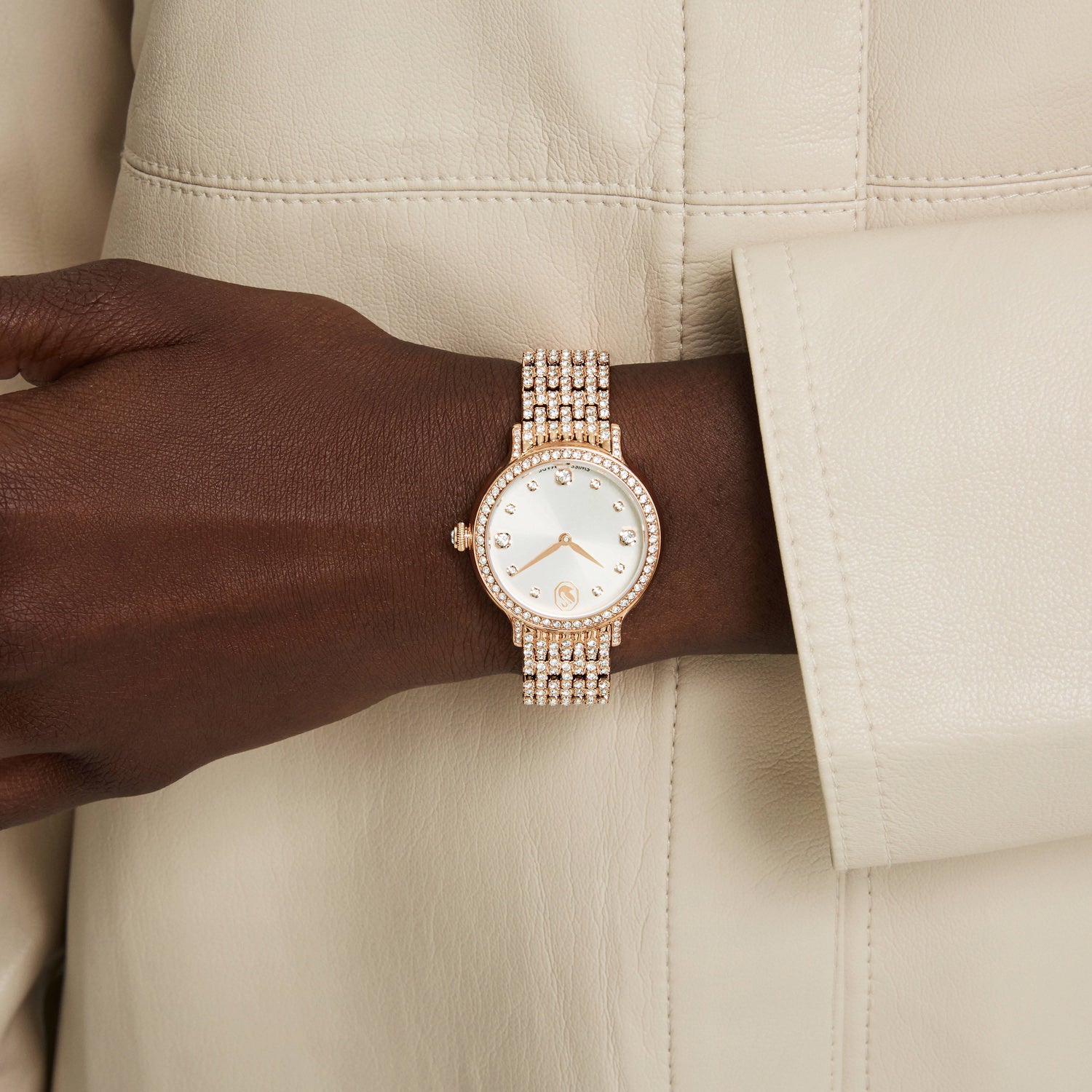 Imber Women Quartz Silver Dial Analog Stainless Steel Watch 5741227