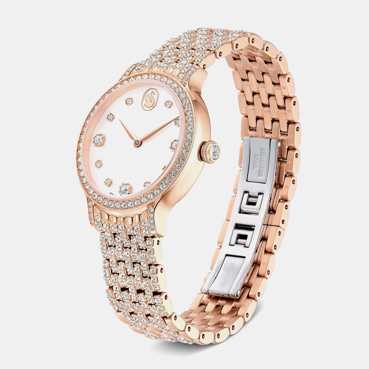 Imber Women Quartz White Dial Analog Stainless Steel Watch 5741227