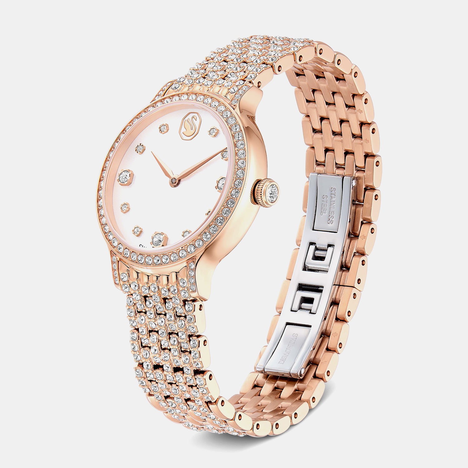 Imber Women Quartz Silver Dial Analog Stainless Steel Watch 5741227