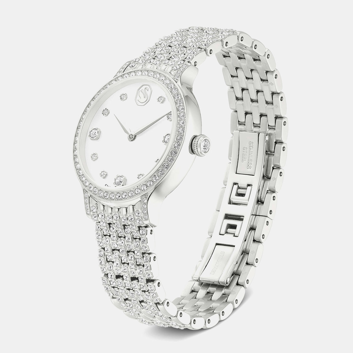 Imber Women Quartz White Dial Analog Stainless Steel Watch 5741229