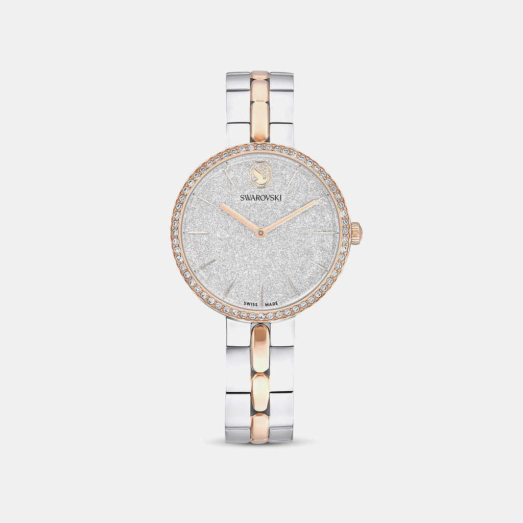 Cosmopolitan Women Quartz Silver Dial Analog Stainless Steel Watch 5742473