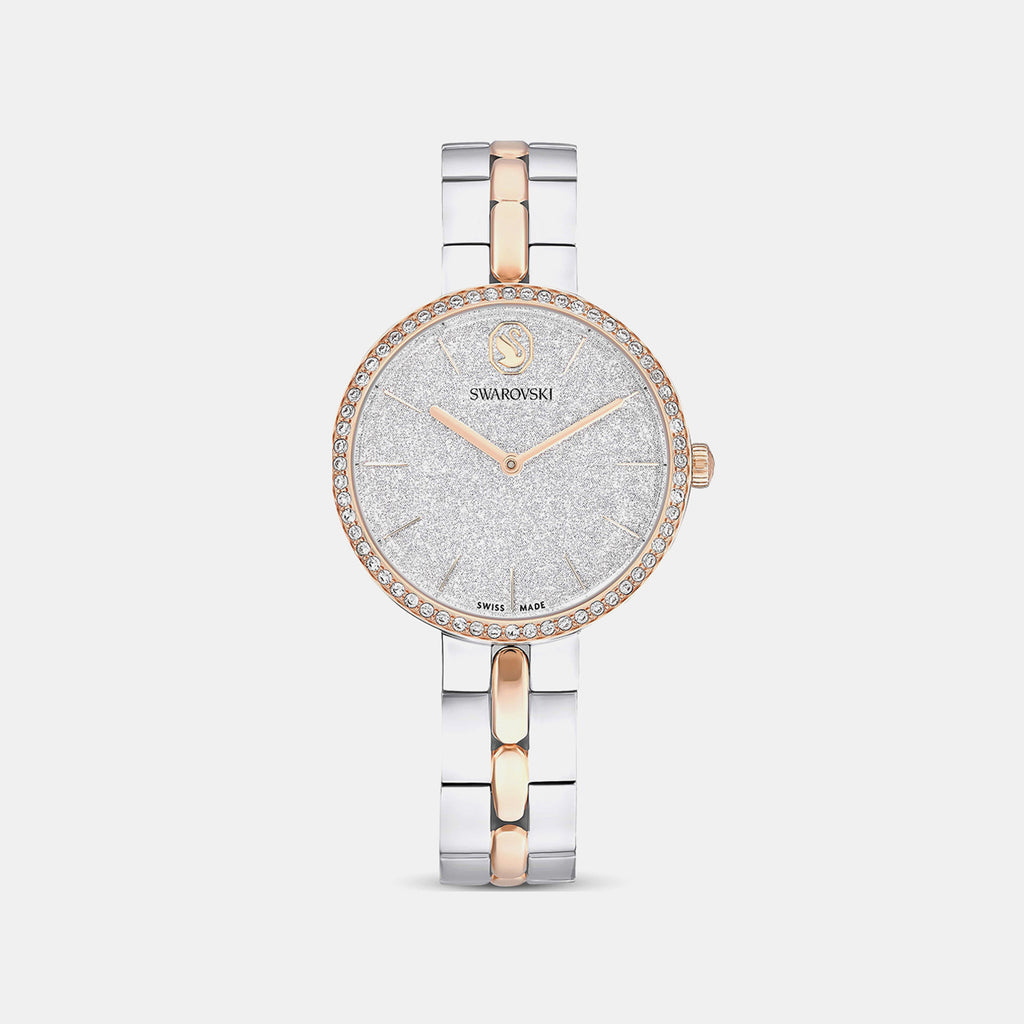 Cosmopolitan Women Quartz Silver Dial Analog Stainless Steel  5742473