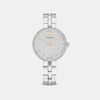 Cosmopolitan Women Quartz Silver Dial Analog Stainless Steel Watch 5742475