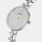 Cosmopolitan Women Quartz Silver Dial Analog Stainless Steel Watch 5742475