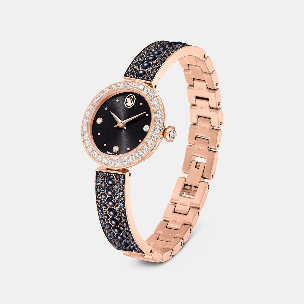 Matrix Women Quartz Black Dial Analog Metal Watch 5743697