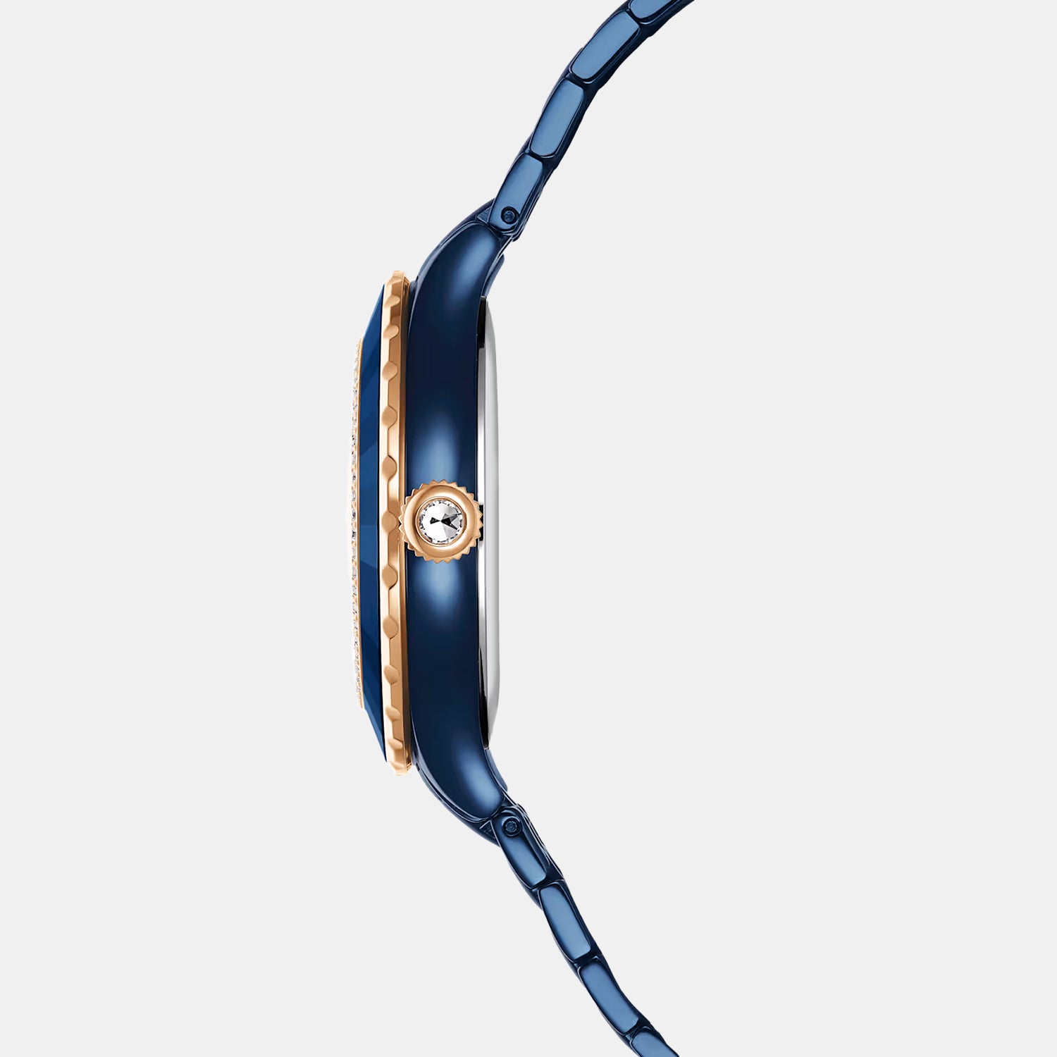 Octea Moon Women Quartz Blue Dial Analog Stainless Steel Watch 5743701