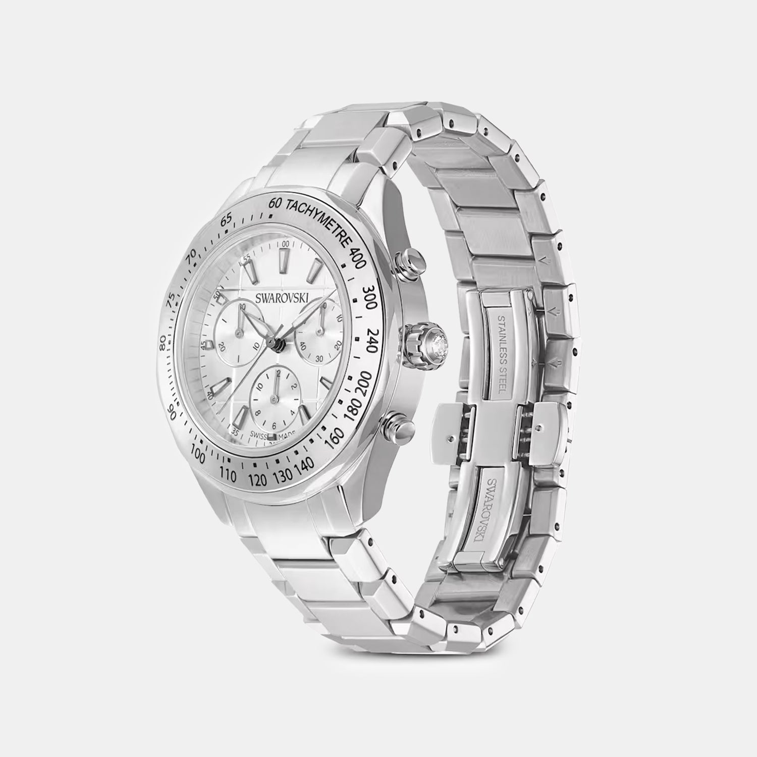 Dextera Men Quartz Silver Dial Analog Stainless Steel Watch 5744561
