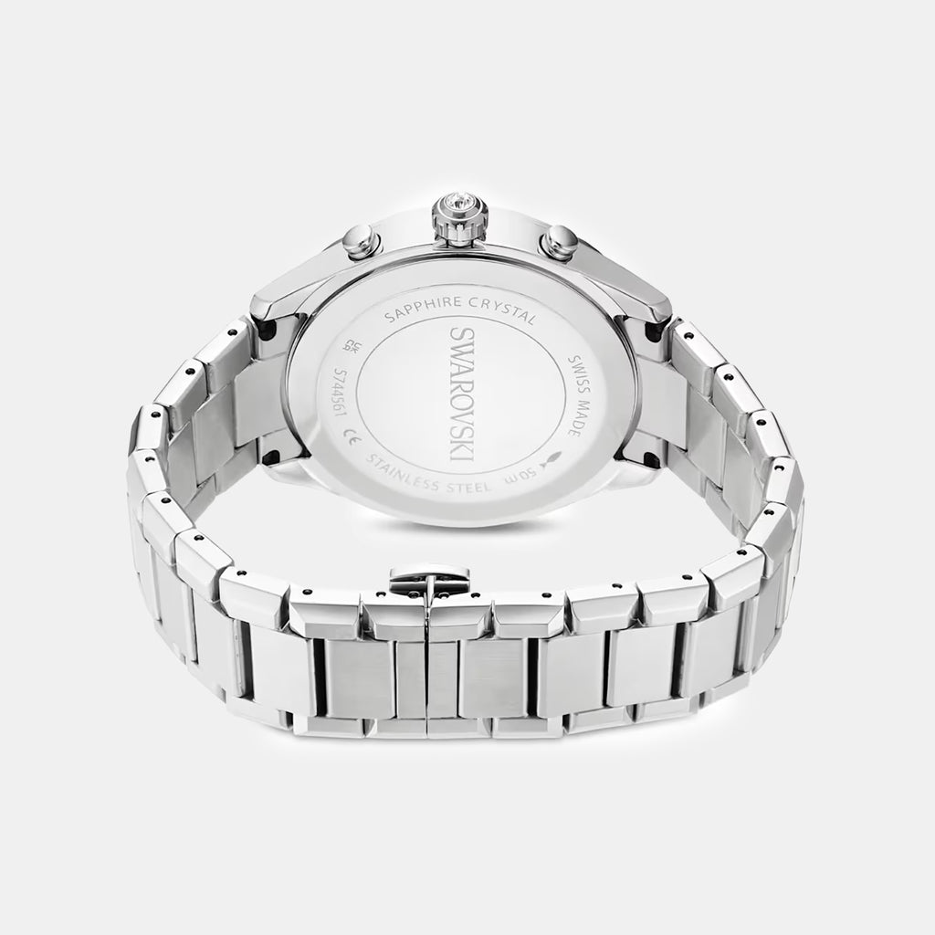 Dextera Men Quartz Silver Dial Analog Stainless Steel Watch 5744561