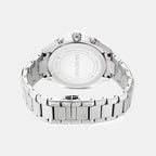 Dextera Men Quartz Silver Dial Analog Stainless Steel Watch 5744561