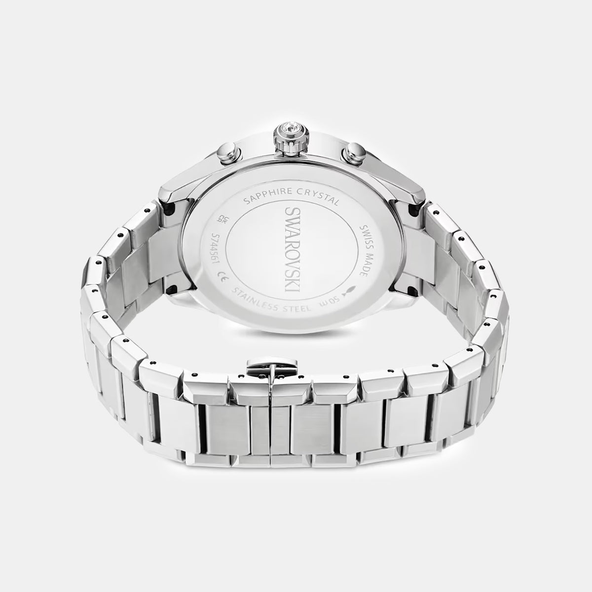 Dextera Men Quartz Silver Dial Analog Stainless Steel Watch 5744561
