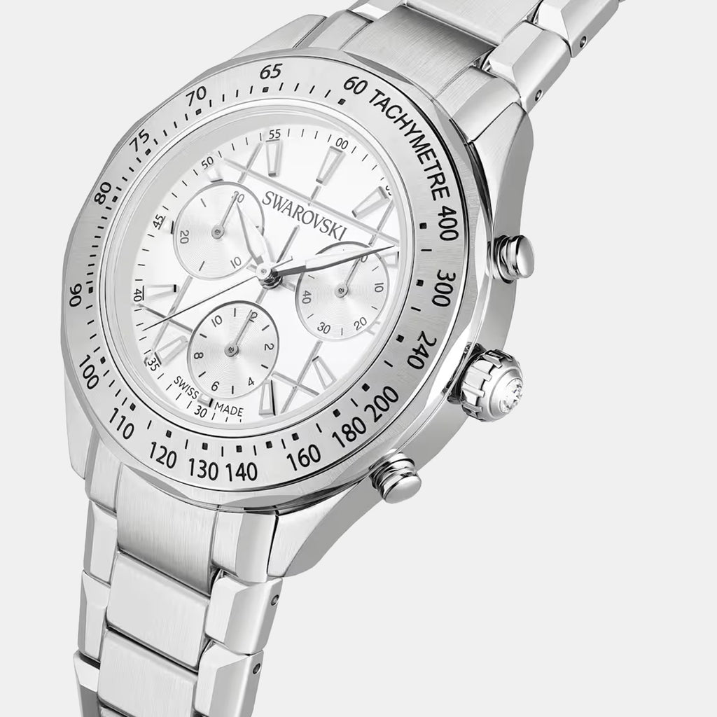 Dextera Men Quartz Silver Dial Analog Stainless Steel Watch 5744561