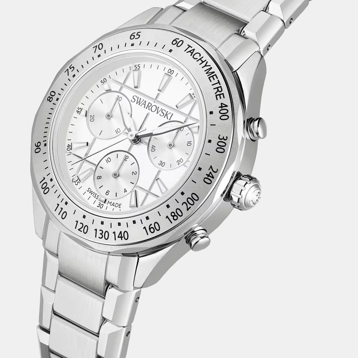 Dextera Men Quartz Silver Dial Analog Stainless Steel Watch 5744561