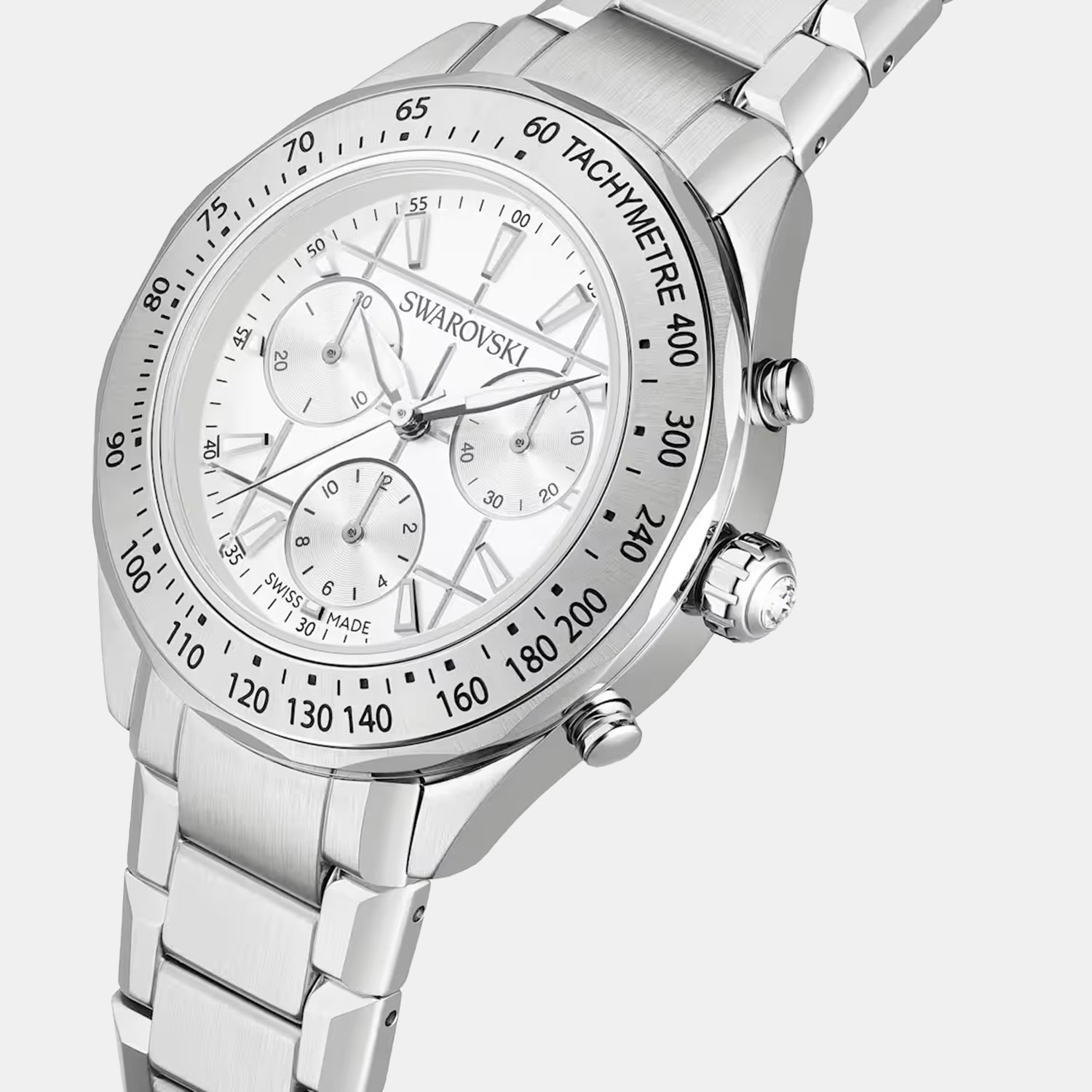 Dextera Men Quartz Silver Dial Analog Stainless Steel Watch 5744561