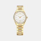 Matrix Women Quartz Silver Dial Analog Metal Watch 5745534
