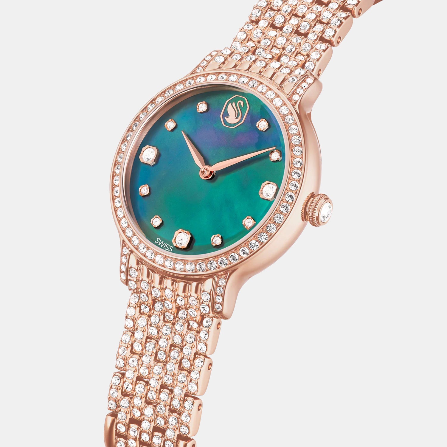 Imber Women Quartz Green Mother Of Pearl Dial Analog Metal Watch 5746221