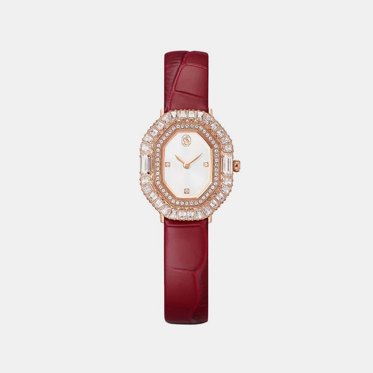 Matrix Women Quartz White Dial Analog Leather Watch 5746375