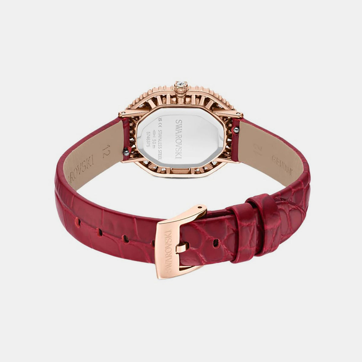 Matrix Women Quartz White Dial Analog Leather Watch 5746375