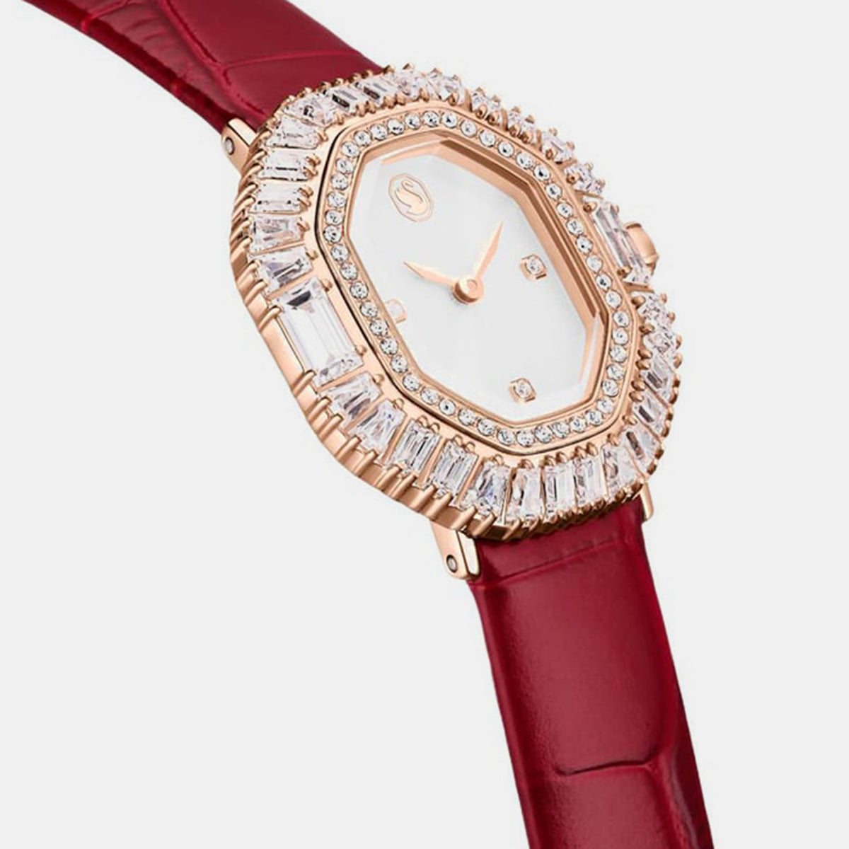 Matrix Women Quartz White Dial Analog Leather Watch 5746375