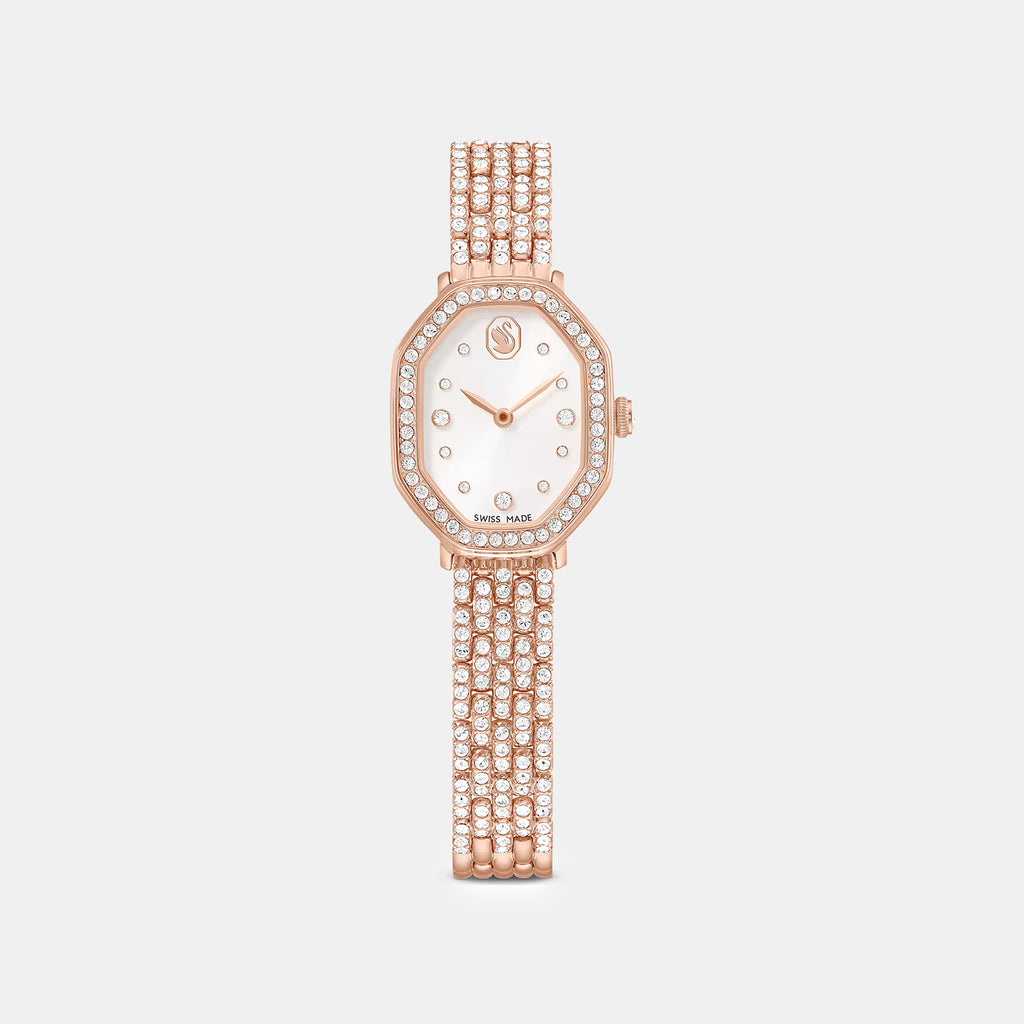 Dextera Women Quartz Rose Gold Dial Analog Stainless Steel Watch 5749449
