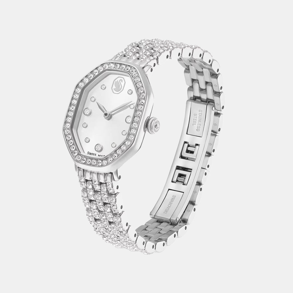 Dextera Women Quartz Silver Dial Analog Metal Watch 5749451