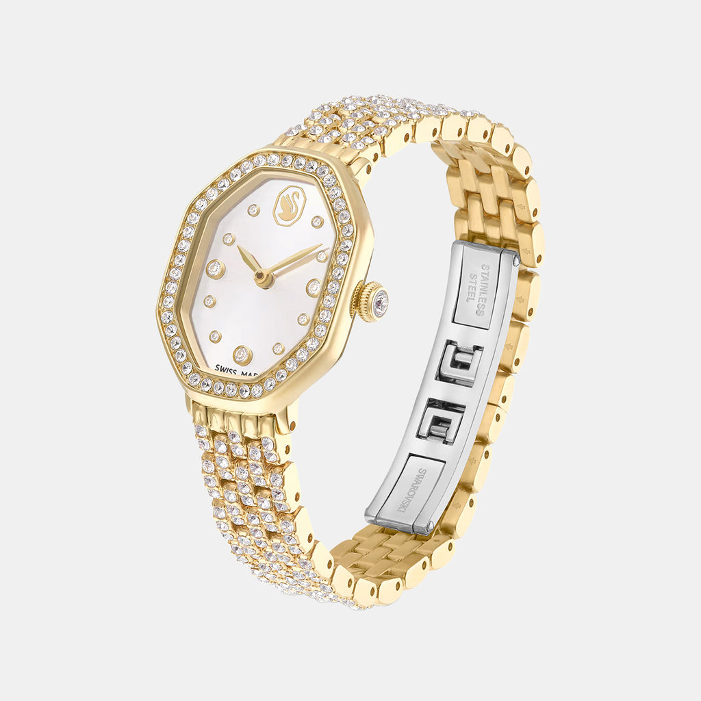 Dextera Women Quartz Silver Dial Analog Metal Watch 5749453
