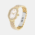 Dextera Women Quartz Silver Dial Analog Metal Watch 5749453