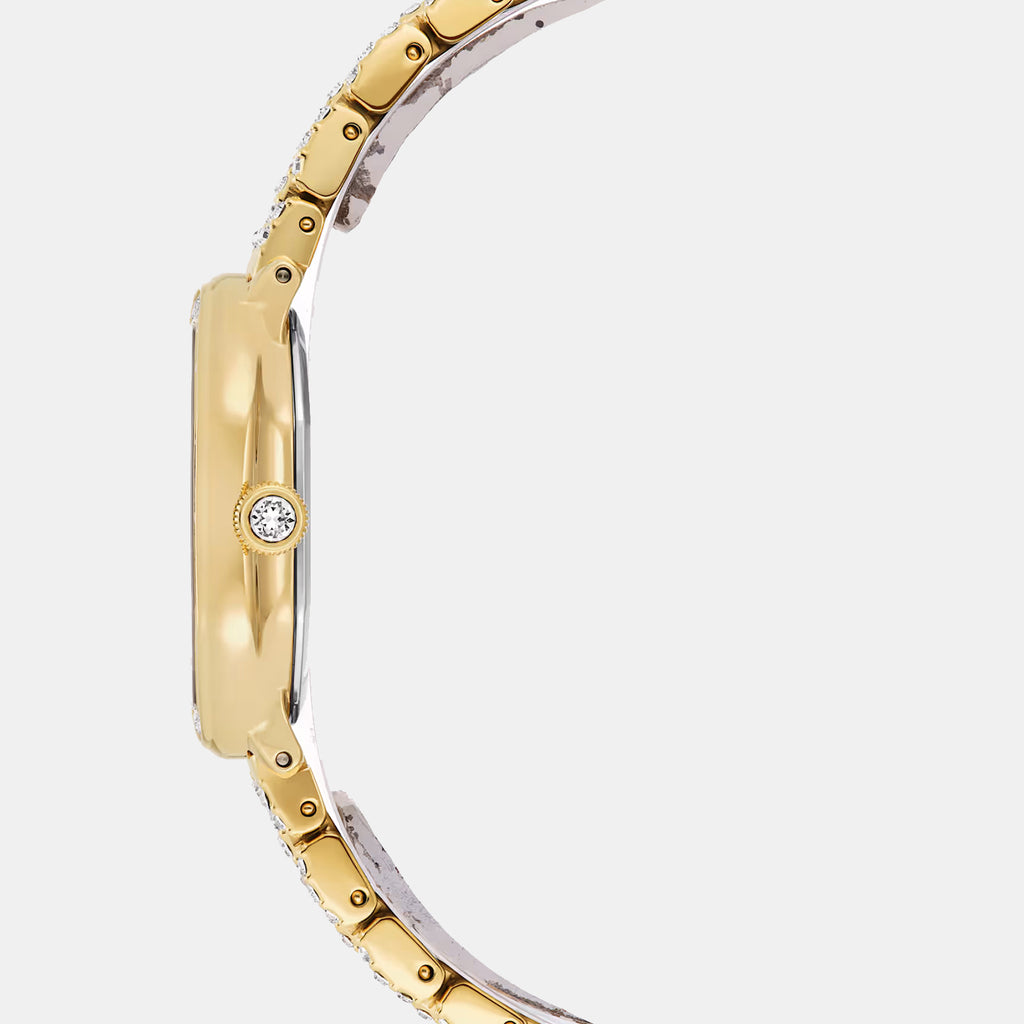 Dextera Women Quartz Silver Dial Analog Metal Watch 5749453