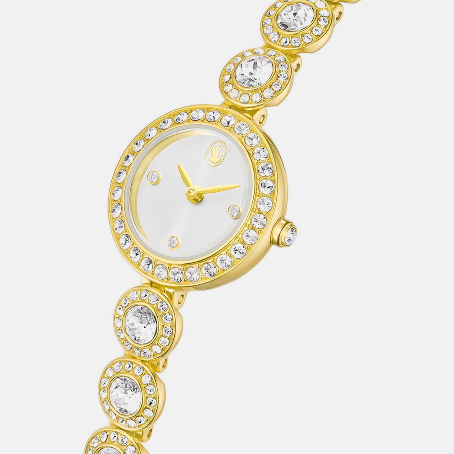 Una Angelic Women Quartz White Dial Analog Stainless Steel Watch 5750500