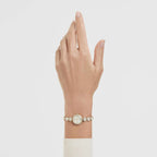 Una Angelic Women Quartz White Dial Analog Stainless Steel Watch 5750500