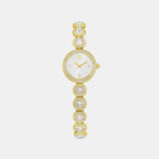 Una Angelic Women Quartz White Dial Analog Stainless Steel Watch 5750500