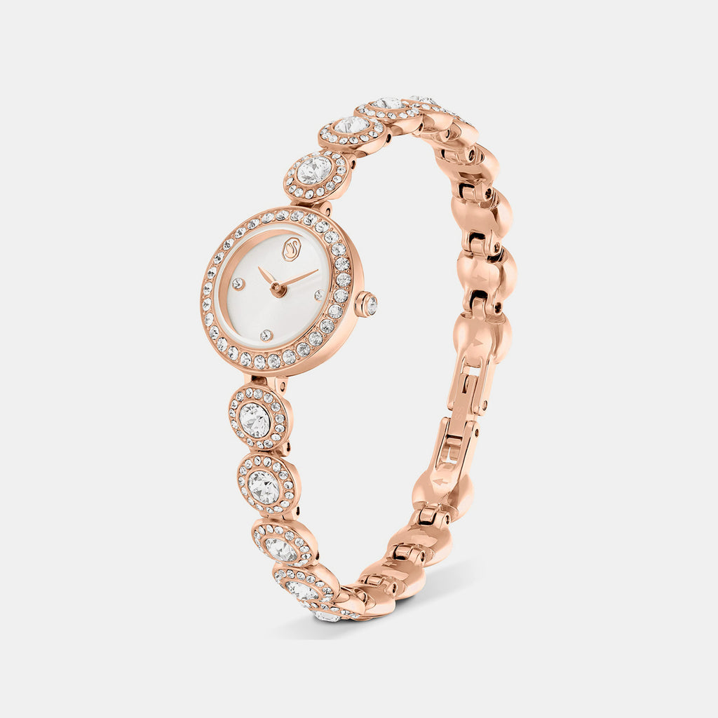 Una Angelic Women Quartz White Dial Analog Stainless Steel Watch 5753309
