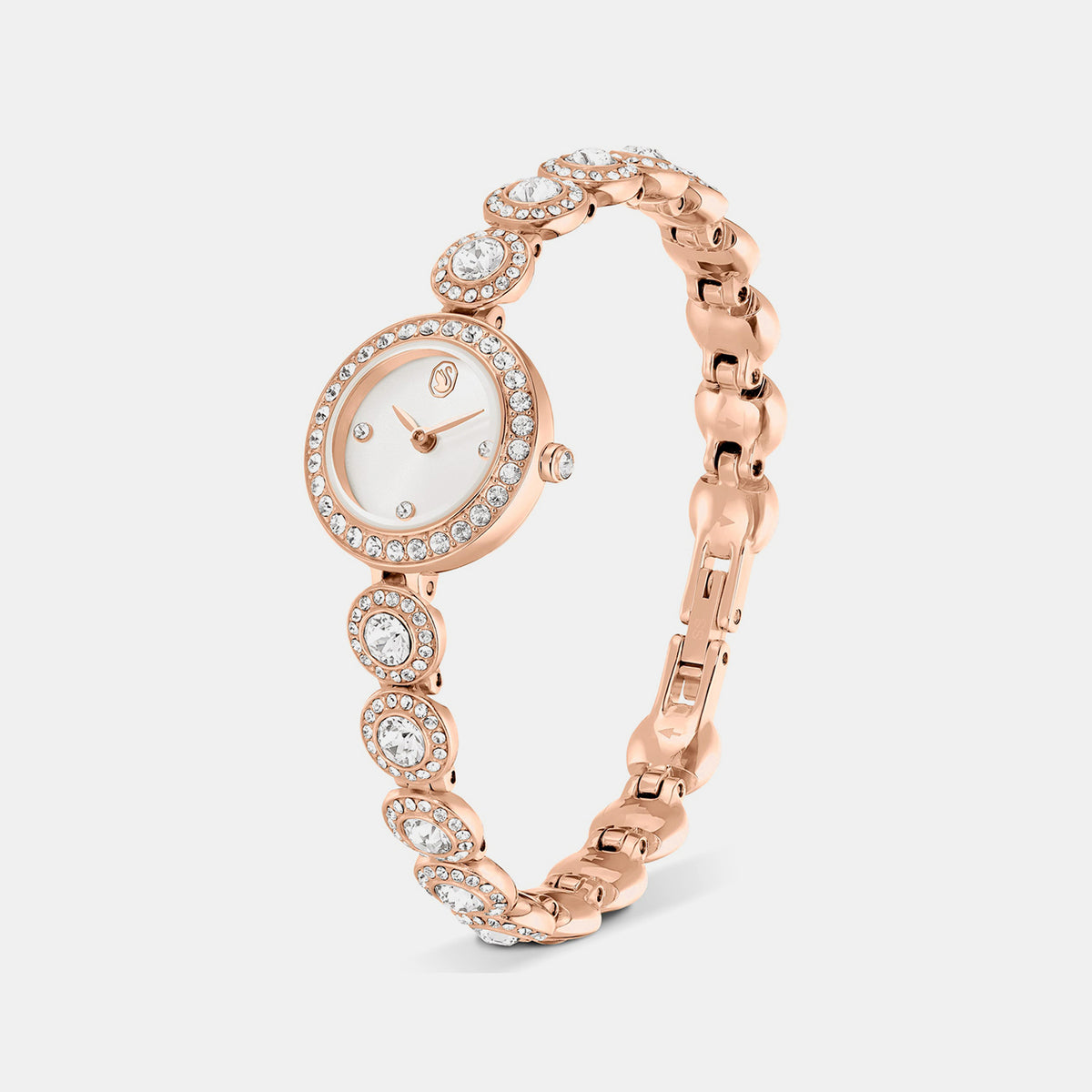 Una Angelic Women Quartz White Dial Analog Stainless Steel Watch 5753309