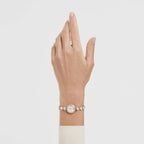 Una Angelic Women Quartz White Dial Analog Stainless Steel Watch 5753309