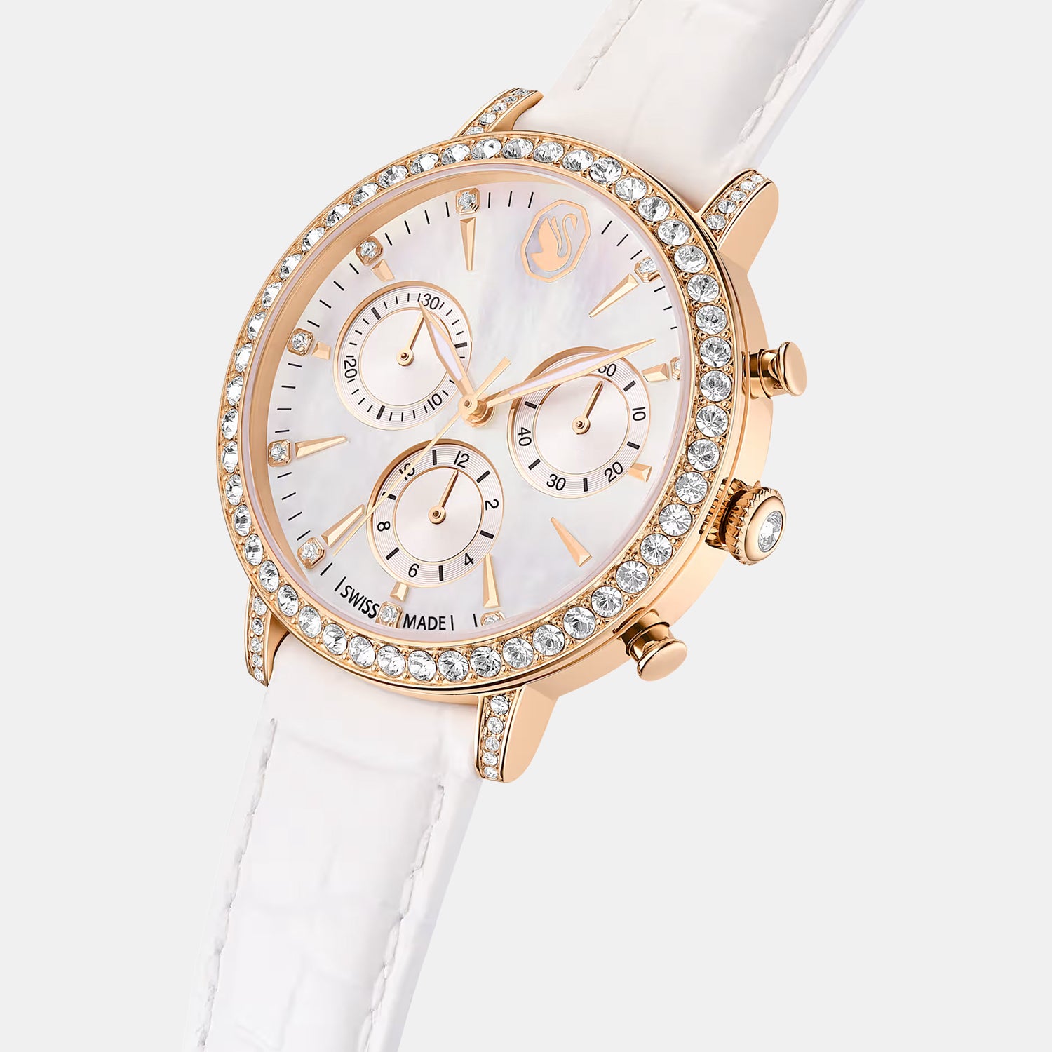 Matrix Tennis Women Quartz Rose Gold Dial Analog Leather Watch 5754536