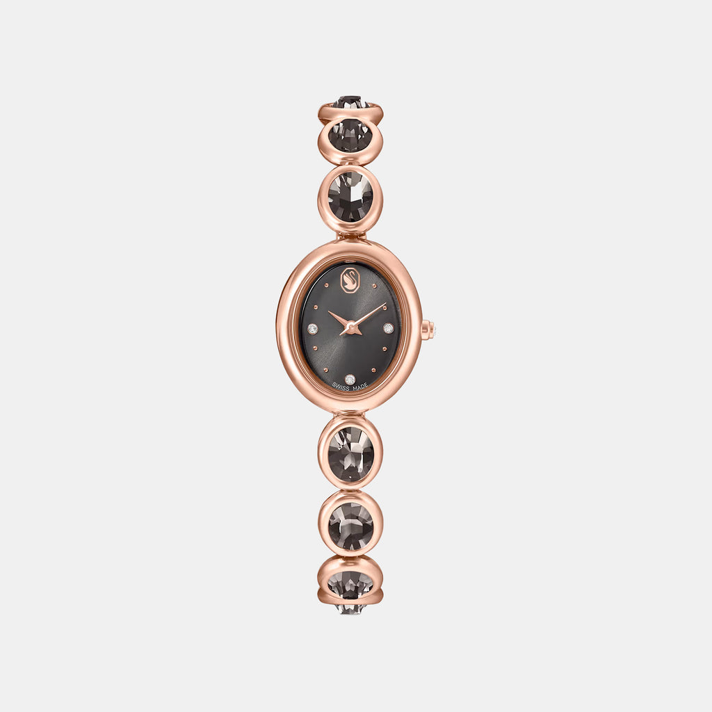 Imber Women Quartz Black Dial Analog Stainless Steel Watch 5754814