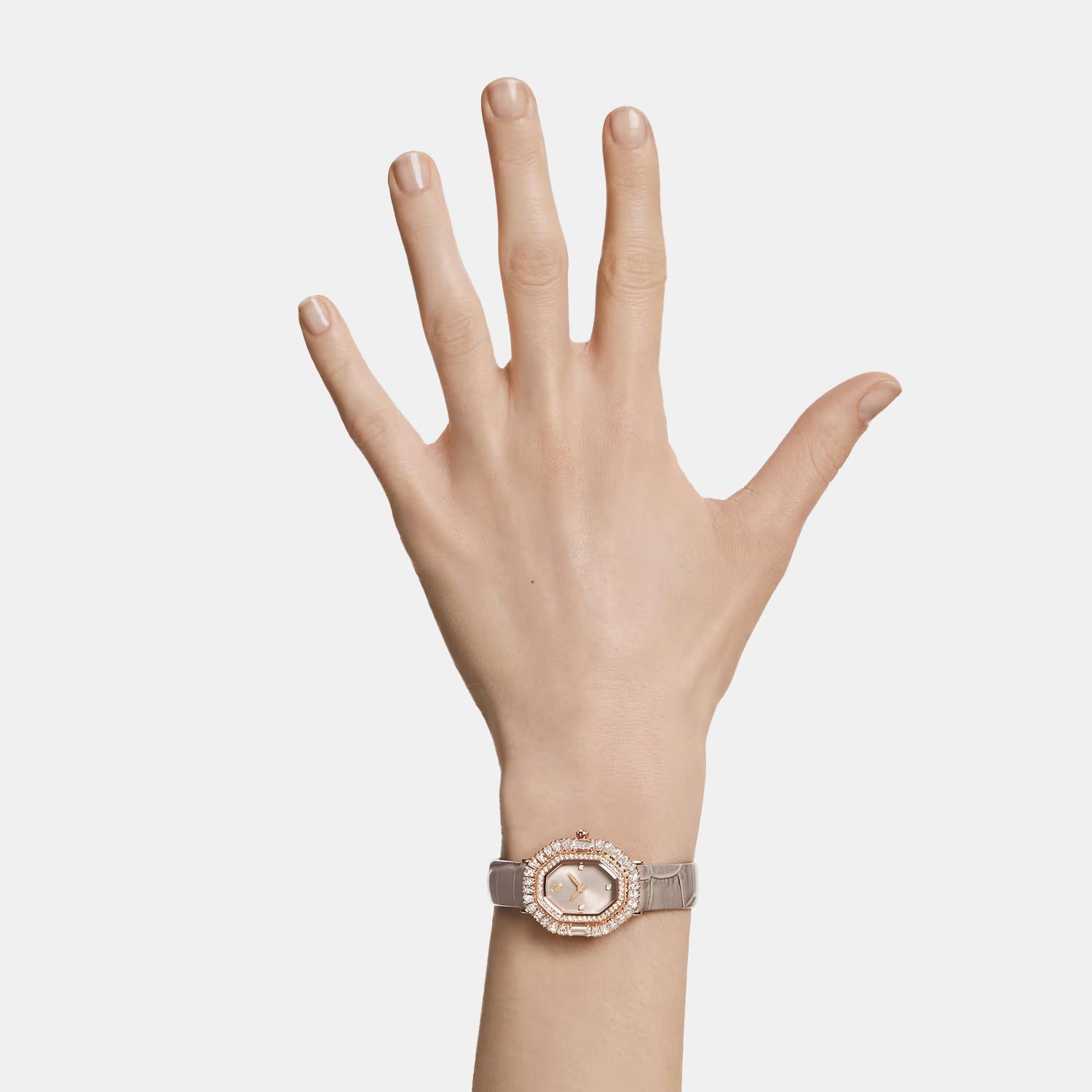Matrix Women Quartz Beige Dial Analog Leather Watch 5755686