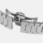 Men Quartz Silver Dial Analog Stainless Steel Watch 58366.41.21