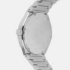 Men Quartz Silver Dial Analog Stainless Steel Watch 58366.41.21